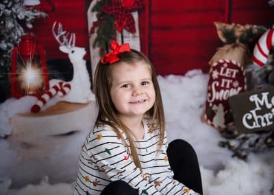 Christmas mini sessions at mansfield nottingham