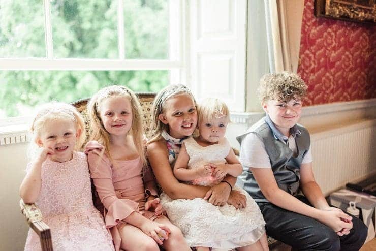 the children of the bridal party
