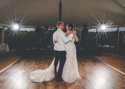 bride and groom, first dance